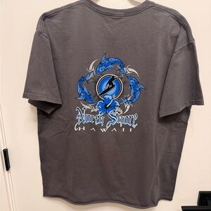 Gray North Shore Hawaii Graphic T-Shirt